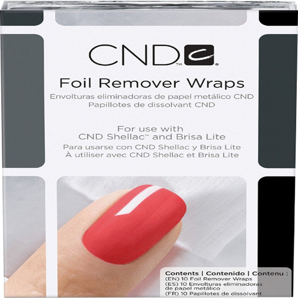 Cnd - Remover Wraps Foil 10 PK