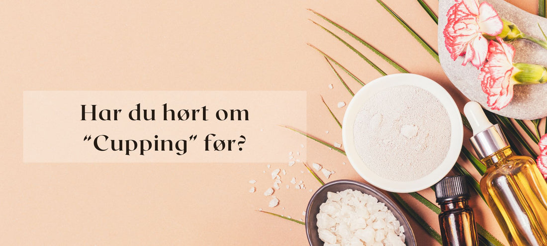 Face cupping-behandling udføres i ansigtet