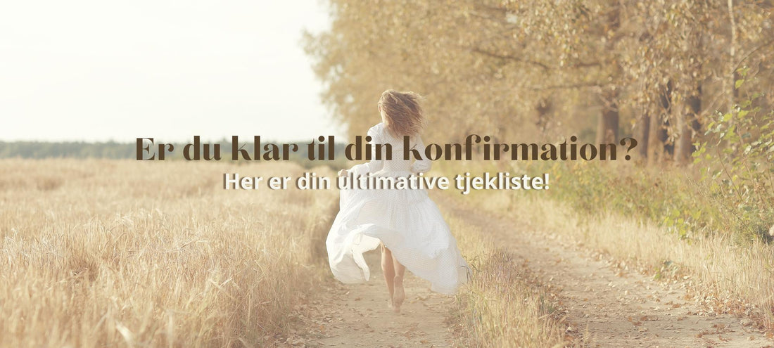 Konfirmand klargøres med makeup, negle og hår til sin store dag