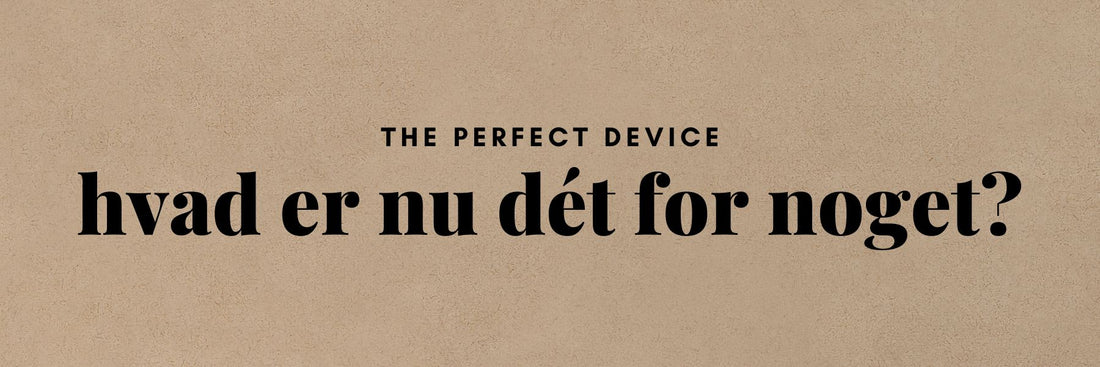 The Perfect Device fra Team Dr. Joseph anvendes i ansigtsbehandling