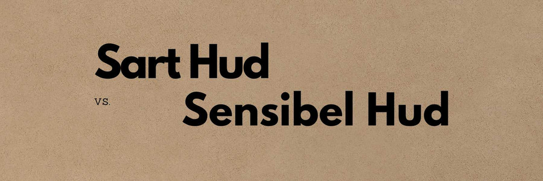 Rødmende, sart hud der reagerer følsomt på pleje