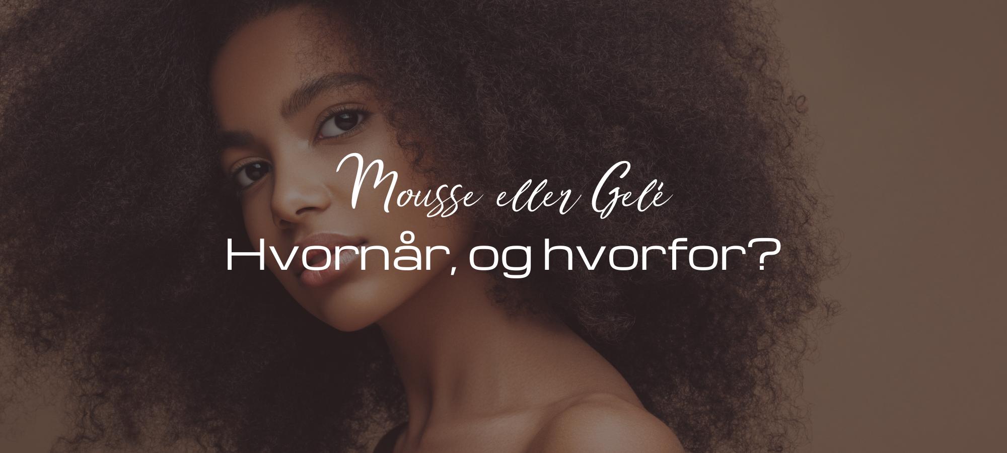 Vidste du at din krølletype kan afgøre hvilket stylingsprodukt dit hår vil elske?