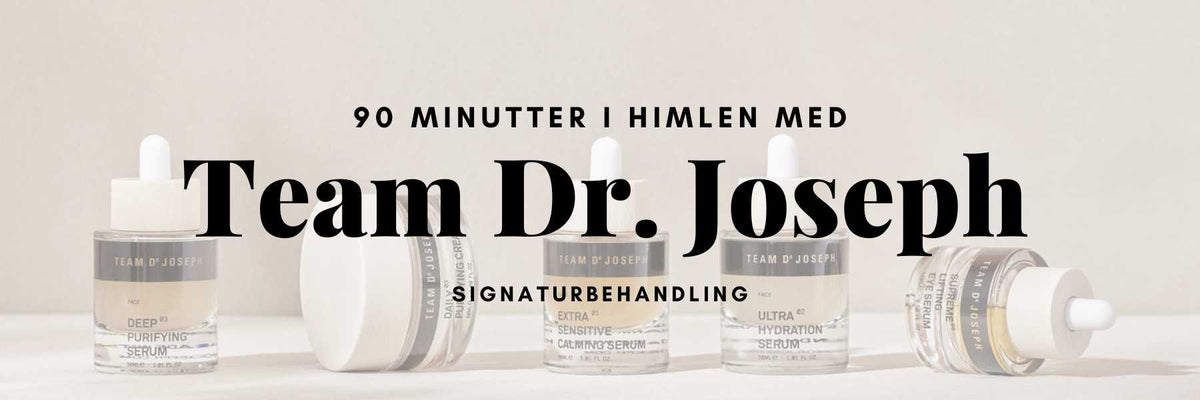Ansigtsbehandling fra Team Dr. Joseph Signaturbehandling udføres i klinikken