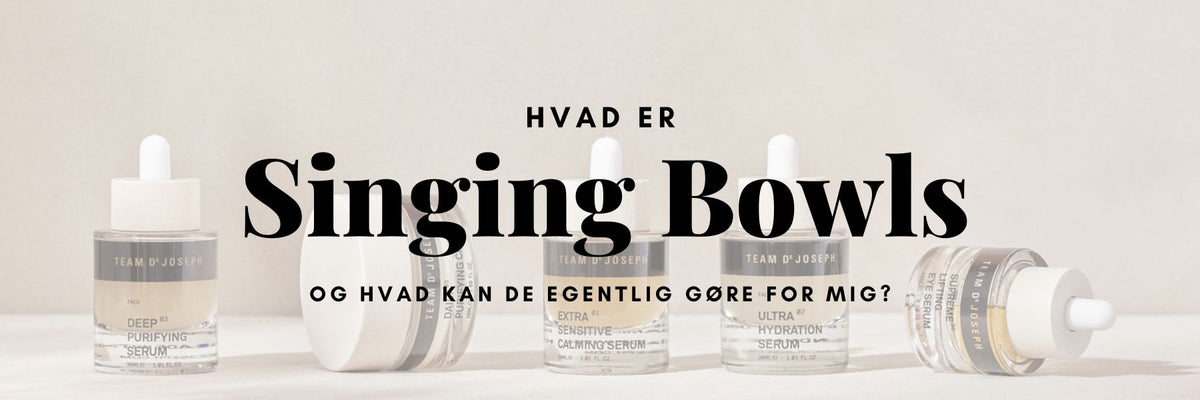 Klangskåle (Singing Bowls) brugt i afslappende velværebehandling