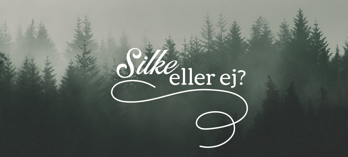 Silkepudebetræk og silke-scrunchies til skånsom pleje af hud og hår