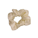 Stor Silke-Scrunchie i Champagne