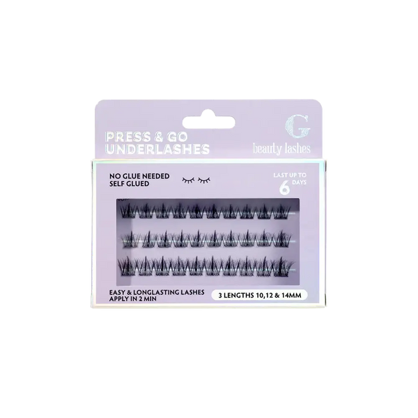 G Beauty Lashes - Press & Go Underlashes | Afterwork
