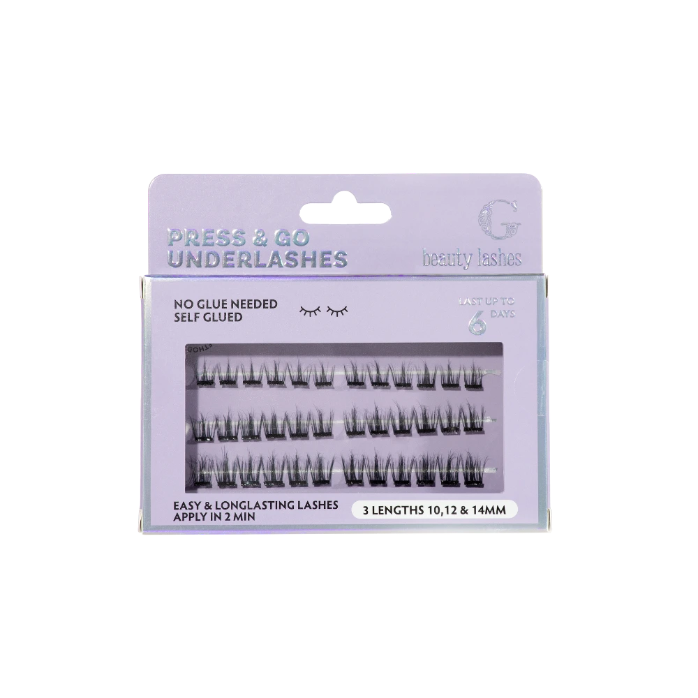 G Beauty Lashes - Press & Go Underlashes | Crush