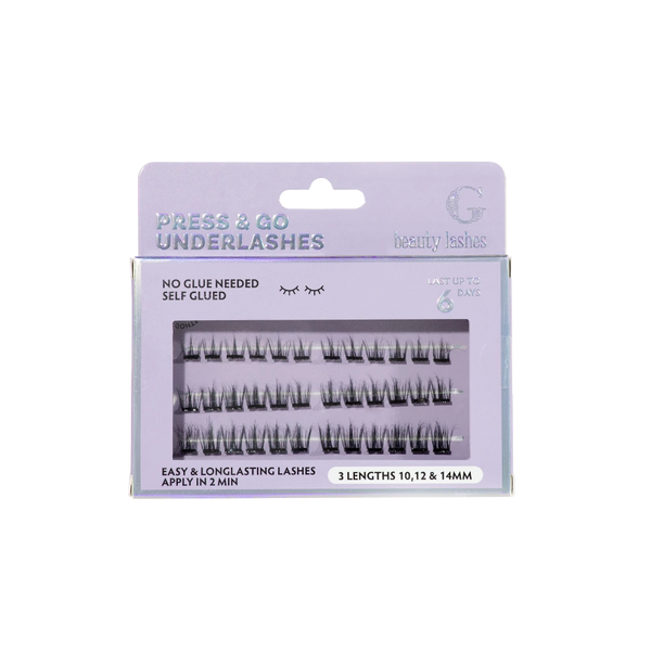 G Beauty Lashes - Press & Go Underlashes | Crush