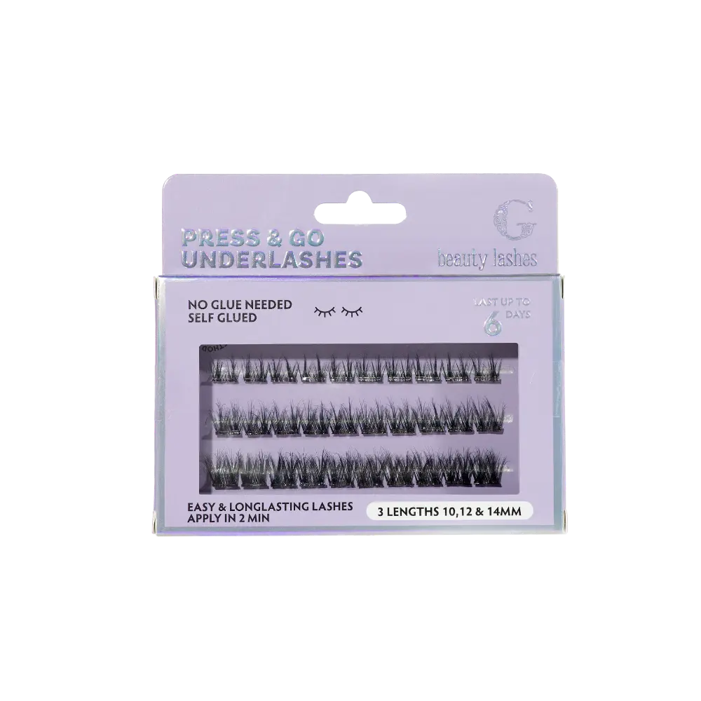 G Beauty Lashes Press & Go Underlashes | Date