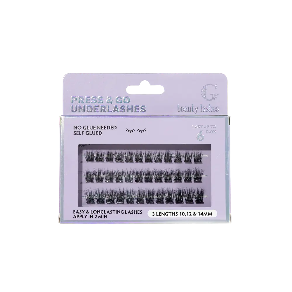 G Beauty Lashes - Press & Go Underlashes | Lust
