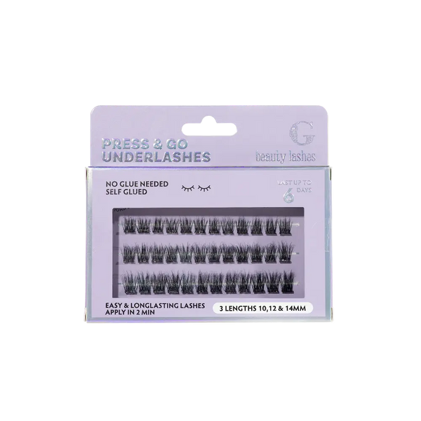 G Beauty Lashes - Press & Go Underlashes | Lust