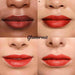 Wonderskin Lip Stain Masque - Farven Glamorous på forskellige hudfarver