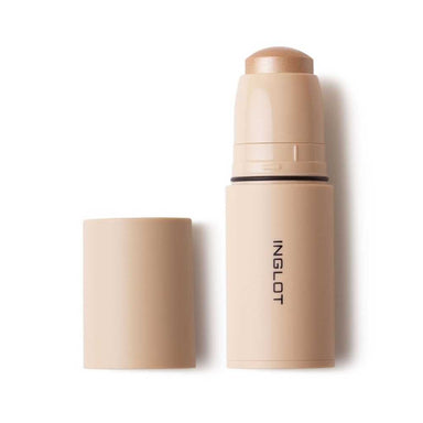 INGLOT Cream Stick Highlighter – Naturlig glød og strålende hud til alle hudtyper. Her i farven 311 Classic Glow.