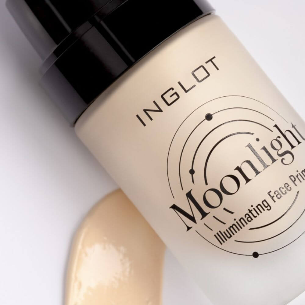 INGLOT - Moonlight Illuminating Face Primer i farven Full Moon 21 - Få glød som en gudinde og makeup, der holder hele dagen med denne primer