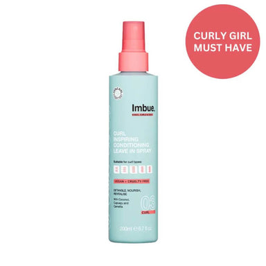 Imbue - Curl Inspiring Conditioning Leave-in Spray - perfekt til at genopfriske krøllerne mellem hårvask