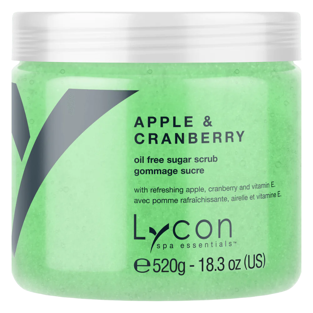 Lycon Body Scrub, 520 g - Apple & Cranberry