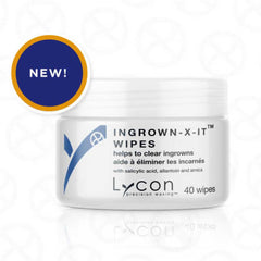 Nyhed fra Lycon: Ingrown-X-It Wipes - Indeholder 40 stk.