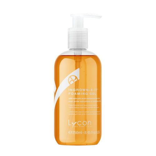 Lycon Ingrown X it Foaming Gel - En effektiv rensegel mod irritation og indgroede hår. Indeholder 250 ml.
