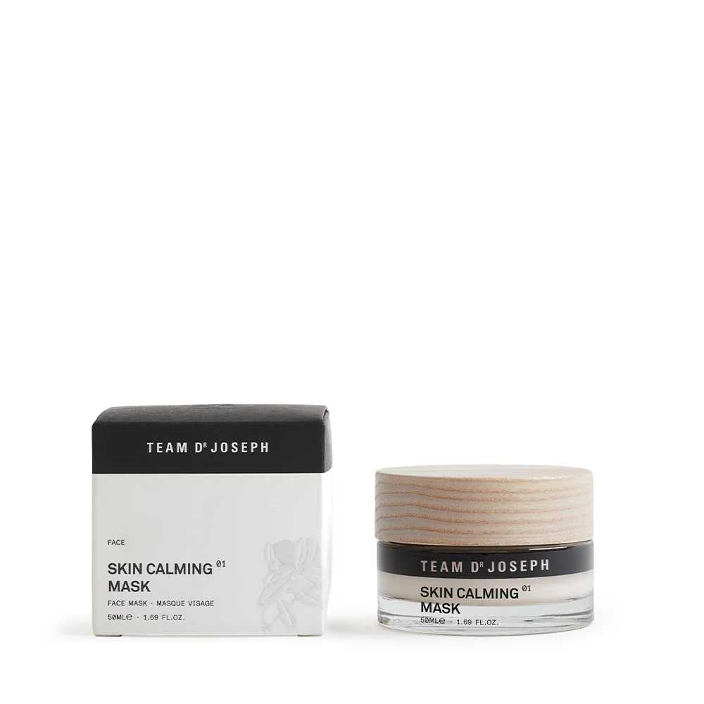 Skin Calming Mask fra Team Dr. Joseph – Beroligende maske til sensitiv og irriteret hud. Fuld Størrelse på 50 ml.