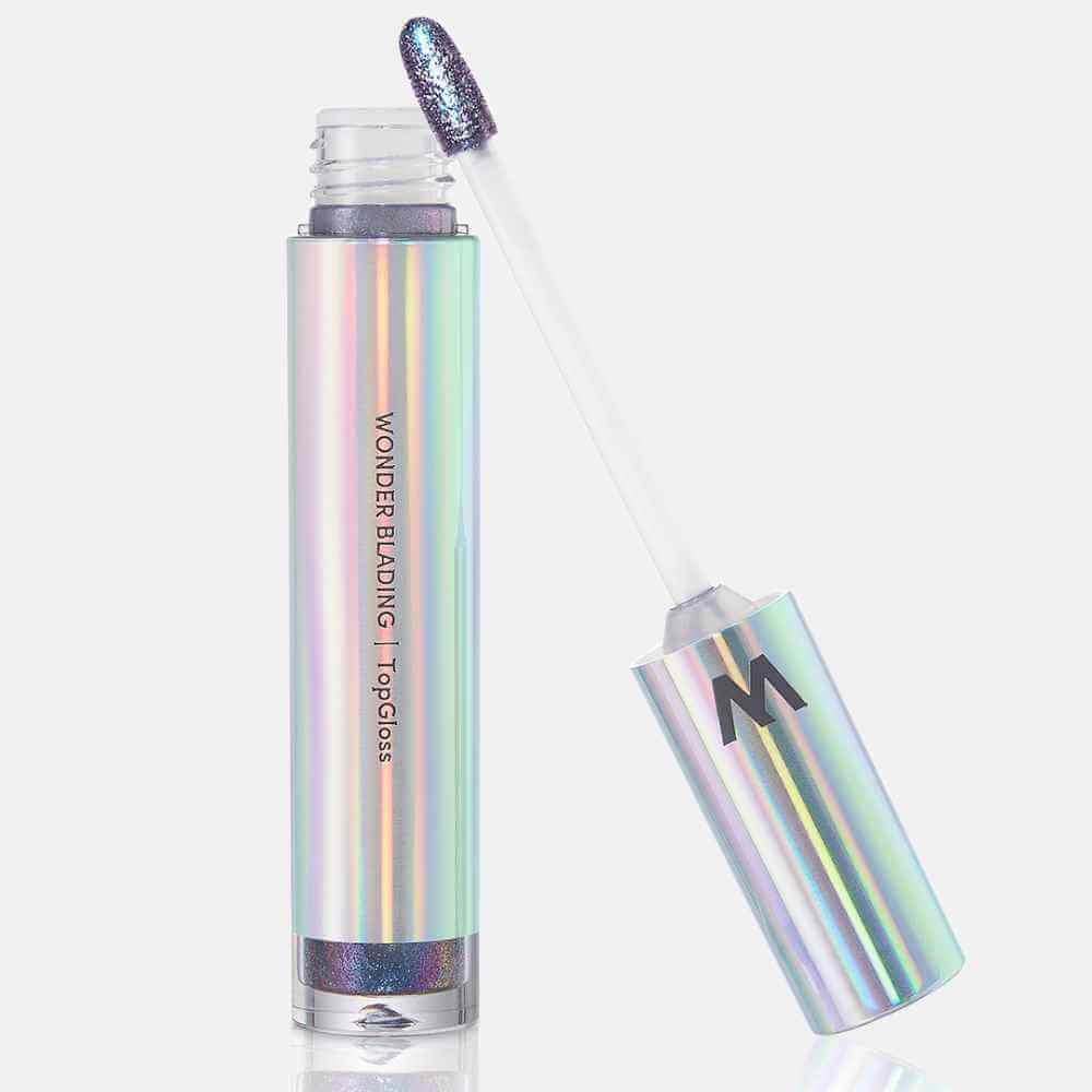 Wonder Blading Top Gloss - Blue Glitter