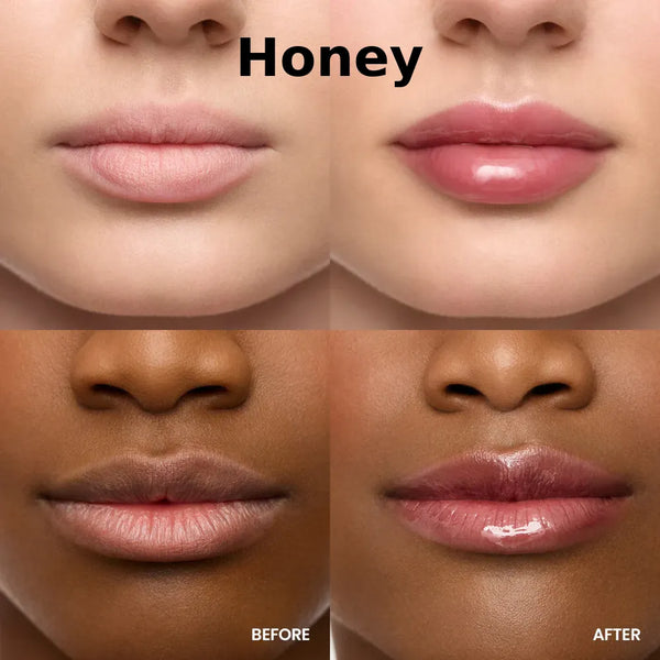 Intens læbepleje med glans & personlig pH-aktiveret nuance - Her i farven Honey