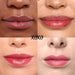 Wonderskin Lip Stain Masque - Farven XOXO på forskellige hudfarver