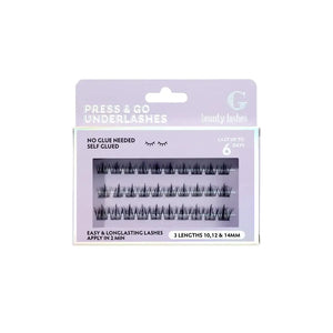 G Beauty Lashes - Press & Go Underlashes | Afterwork