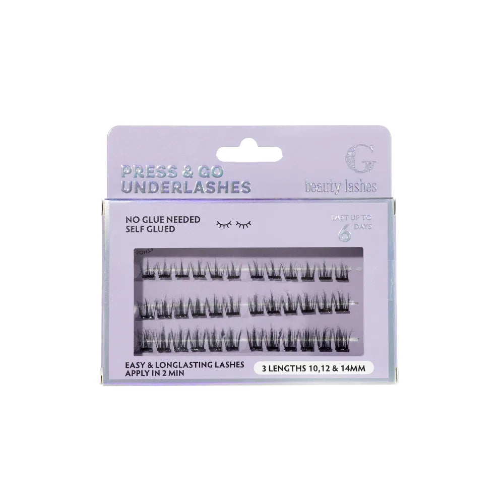 G Beauty Lashes - Press & Go Underlashes | Crush