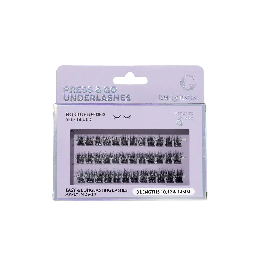 G Beauty Lashes - Press & Go Underlashes | Lust