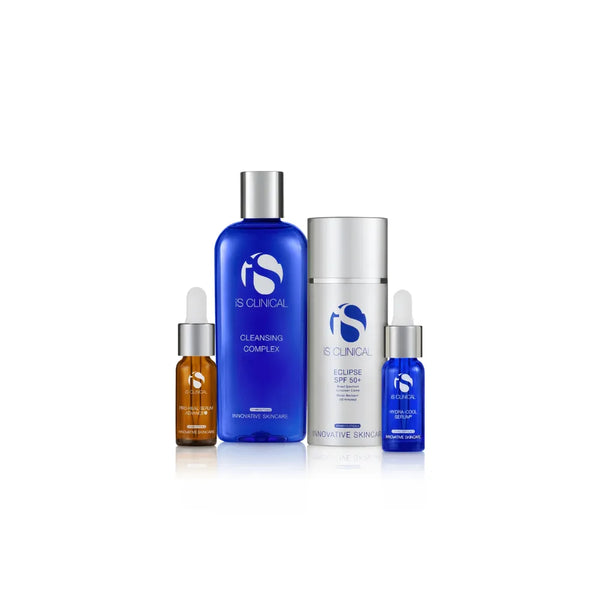 iS Clinical Pure Calm Collection - hudplejesæt til hud med rødme og couperose