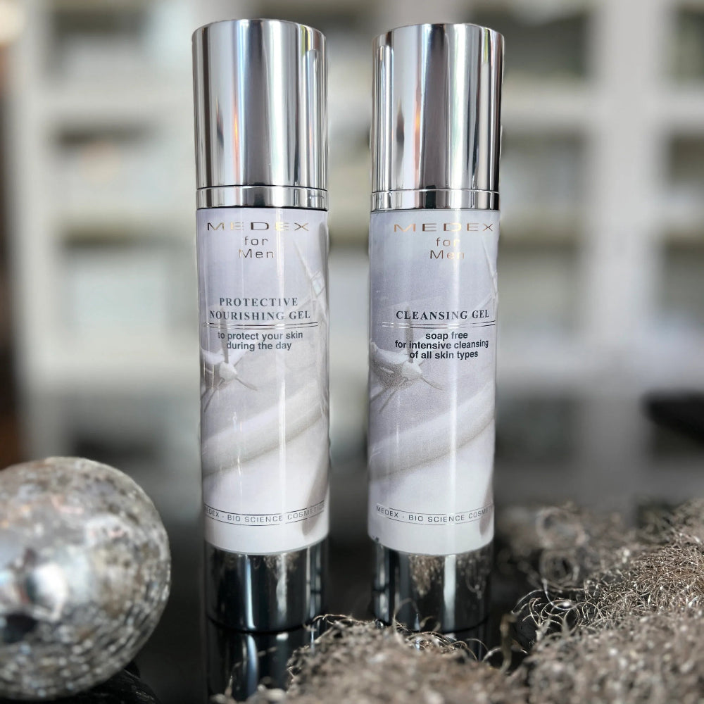 Medex – Cleansing Gel & Protective Nourishing Gel | For Men | Julepakke