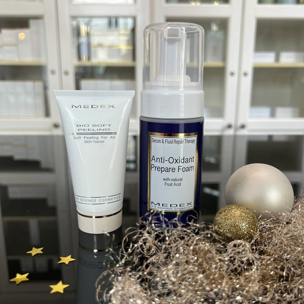 Medex – Anti-Oxidant Prepare Foam & Bio Soft Peeling | Julepakke