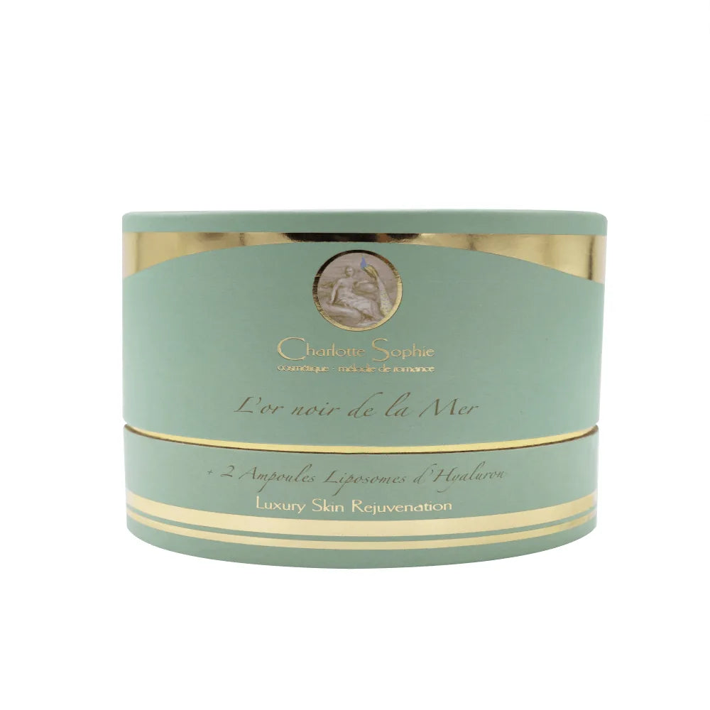 L'or Noir de la Mer er et ægte mesterværk inden for hudpleje, præsenteret af Medex i den eksklusive Charlotte Sophie-serie. Indeholder 50 ml samt 2 stk Ampoules Liposomes d'Hyaluron.