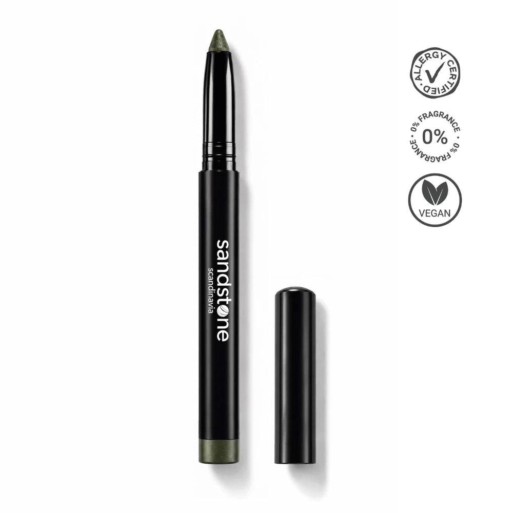 Sandstone Eyeshadow Stick i nuancen Matte Taupe, cremet øjenskygge i stiftform