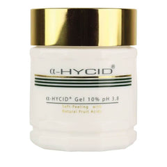 Medex - a-Hycid Gel 10% pH3.8. Effektiv frugtsyrebehandling med naturlig fornyelse af huden. Indeholder 50 ml.