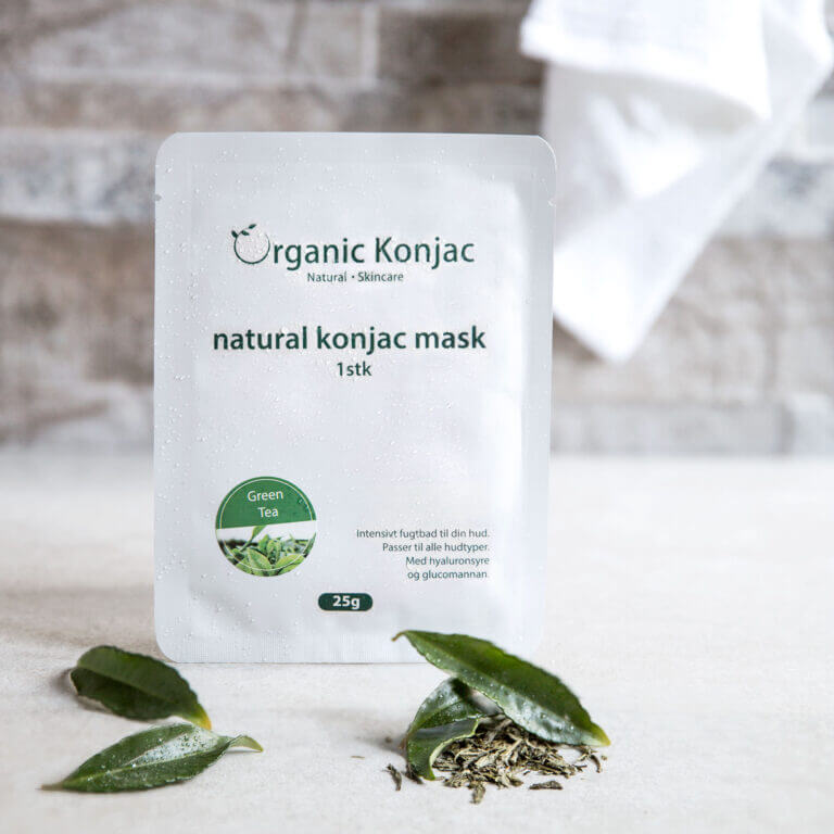 Organic Konjac - Maske Green Tea